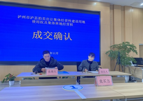 全国首宗！“地皮+丛林”天然资源组合供给在泸州成功买卖