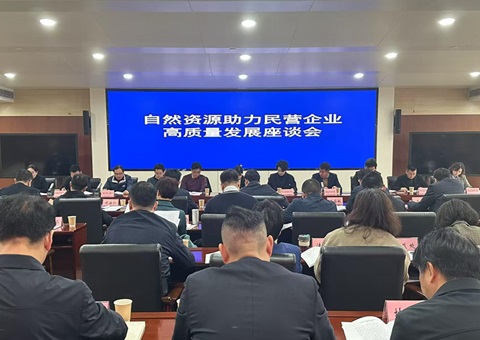以天然资源力量推动民营经济高质量发展&nbsp;&nbsp;湖北省天然资源厅召开民营企业座谈会